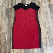 NWT Dots Classic Red-Black Dress Size 2X - £15.08 GBP