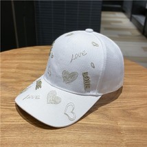 Love Embroidered Mesh Breathable Sun Hat Children Summer High Quality Cap Couple - £10.94 GBP