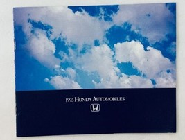 1993 Honda Automobiles Dealer Showroom Sales Brochure Guide Catalog - $14.20
