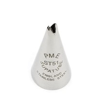 PME Seamless Stainless Steel Medium Leaf Supatube no. 51  - $7.00
