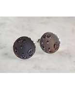 Mens Vintage Estate Sterling Silver Modernist Anson Cufflinks 11.9g E6805 - $1,185.03 MXN