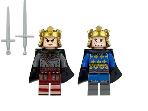 King Castle Knight soldier Minifigure Set F