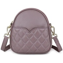 COMFORSKIN   Handbags Women Bags Designer Cowhide Leather Geometric Mobile Bag L - £45.36 GBP