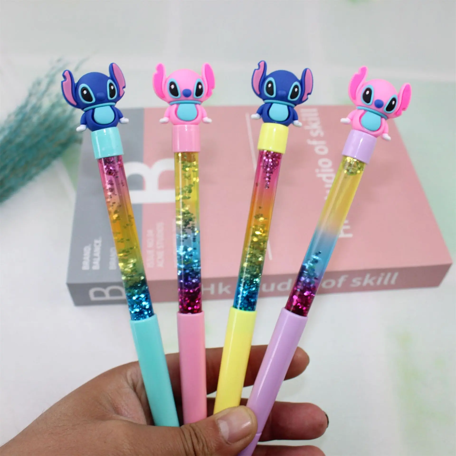 Disney Anime Figures Stitch Bead Pen DIY Bracelet Boys Girls Toys -Rando... - €2,44 EUR