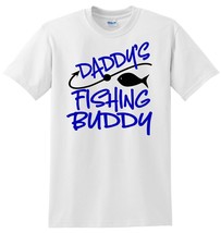 Daddy&#39;s Fishing Buddy Shirt, Fathers Day Fishing Shirt, Fathers Day Shirt - £11.62 GBP+