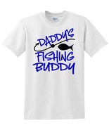 Daddy&#39;s Fishing Buddy Shirt, Fathers Day Fishing Shirt, Fathers Day Shirt - £11.79 GBP+