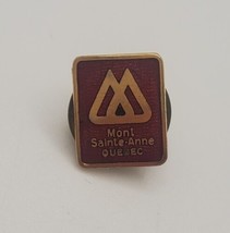 MONT SAINTE-ANNE BEAUPRÉ, QUÉBEC Ski Resort Lapel Hat Pin Pinback Tie Tack - £15.53 GBP