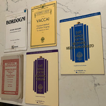5 Soprano Classical Voice Sheet Music Operatic Easy Songs CD Vaccai Bordogni - £5.73 GBP