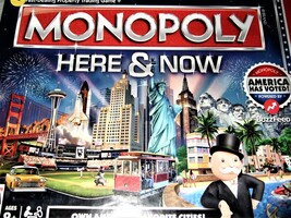 Monopoly Here &amp; Now - Board Game (Brand NEW, Factory Sealed) - $18.00