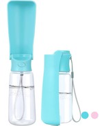 Foldable Dog Water Bottle, 19oz Dishwasher Safe Washable, Portable Leak ... - $14.50