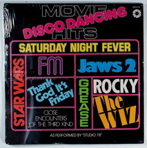 Movie Hits: Disco Dancing (1978) [SEALED] Vinyl LP • Star Wars, Jaws, Grease, FM - $18.61