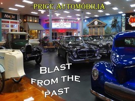 Blast from the Past Theater Classic Cars Price Automobilia Collection Metal Sign - $30.00