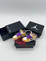 Free Ship | Jordan Mini Shoe Key Chains | Single | Pair | Shoe Box | Col... - $10.48+