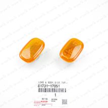 Genuine Toyota MR2 Supra Celica Amber Sidemarker Signal Lamps 81731-1705... - $45.58