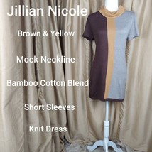 Jillian Nicole  Bamboo  and cotton blend  Knit Dress Size PM - £9.37 GBP