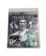 Injustice Gods Among Us Playstation 3 PS3 2013 Video Game - $168.18 MXN