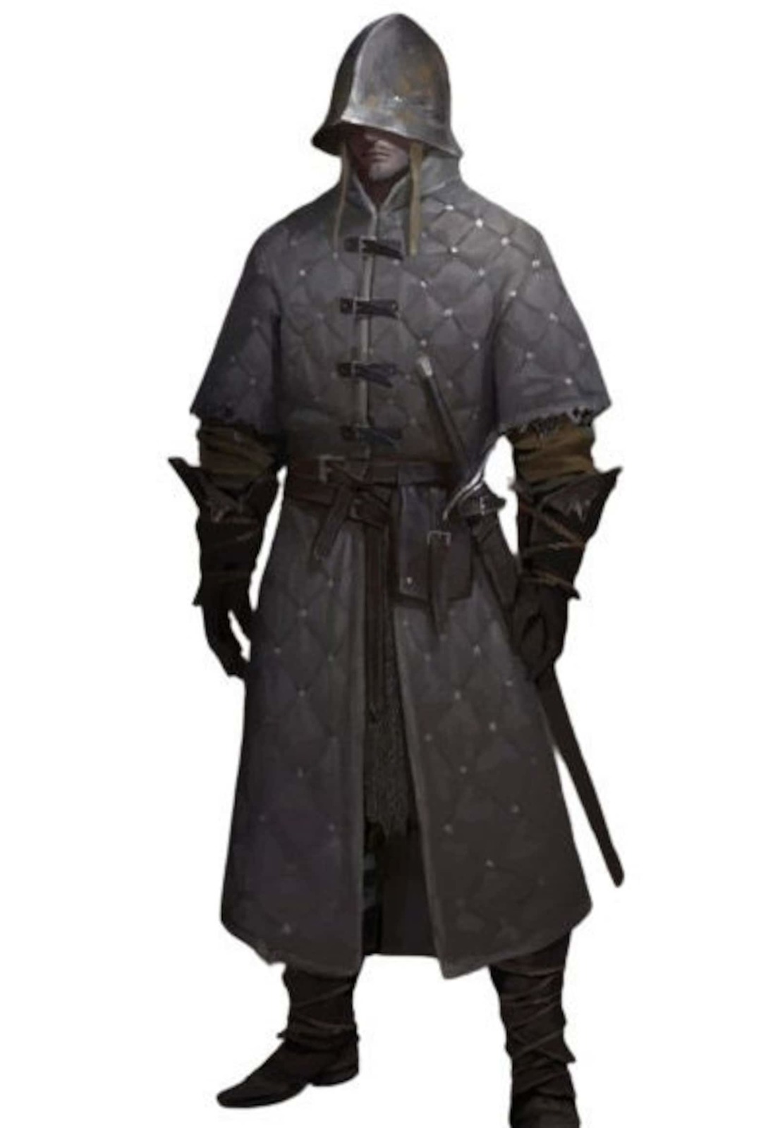 Gambeson, Viking Costume Gambeson , Thick Padded Renaissance, SCA Larp ,... - $101.00