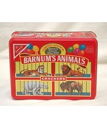 Nabisco Barnum&#39;s Animal Crackers Metal Tin 1989 P.T. Barnum&#39;s Circus Wag... - £27.23 GBP