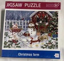 Christmas Farm Jigsaw Puzzle 100pc - $8.00