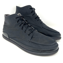 Olukai Men’s Nalukai Kapa Chukka Boot Sz 10.5 Black Canvas Casual Shoe GUC - $49.45