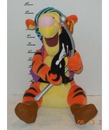 Disney Store Exclusive Tigger In Pirate Outfit 12&quot; plush toy RARE HTF - $23.79