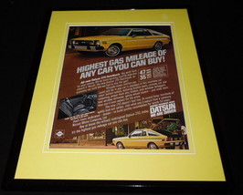 1979 Datsun 210 Hatchback 11x14 Framed ORIGINAL Vintage Advertisement - $39.59