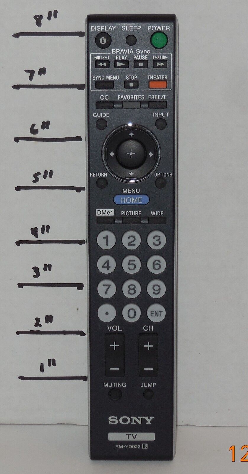 OEM SONY RM-YD023 REMOTE CONTROL For KDL-37XBR6 KDL-42V4100 KDL-46WL140  			