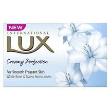 LUX International Creamy Perfection Soap Bar, 125g (Pack of 1 Soap) - £7.87 GBP