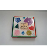 Unfold the secrets of Kirigami paper folding and cutting kit cherry blossom - $27.12 CAD