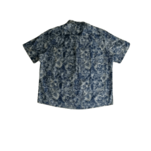 JOGAL Men&#39;s Flower Short Sleeve Collar Button Down Hawaiian Shirt Size XXL -Siz - £18.88 GBP