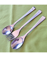 Vintage NWA Northwest Airlines Flatware Cutlery 2 Spoons 1 Fork - £9.33 GBP