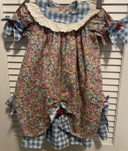 Vintage Girls Floral dress Size 3T Sarah Kent - $39.59