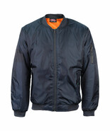 Men&#39;s Multi Pocket Water Resistant Zip Up Flight Bomber Jacket w/ Defect... - $28.96 CAD