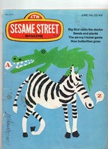 VINTAGE 1973 Sesame Street Magazine #23 Big Bird - £15.56 GBP
