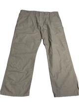 Wrangler Authentics Men’s Jeans Size 44x32 Fleece Lined, Brown 100% Cotton - $22.58