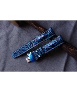 (Customizable, multiple size) Ostrich leg skin handmade watch straps - $89.99 - $149.99