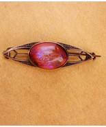 Haunted Dragons Breath brooch - Vintage sterling art deco pin jelly Opal... - £75.92 GBP