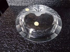 Lalique "Tete De Lion" Crystal Ashtray in the original box image 4