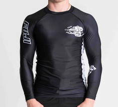 Fuji Mat Rat Flex Lite Mens MMA BJJ Jiu Jitsu Long LongSleeve LS Rashgua... - £43.41 GBP