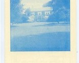 Greenfield Gest Haus Brochure Greenfield Road Lancaster Pennsylvania  - $13.86