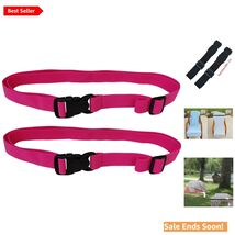 Elastic Towel Bands for Beach Pool Cruise Travel Pink Versatile Adjustab... - $21.73