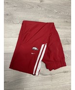 Vintage Nike Arkansas Razorback Basketball Athletic Pants Adult XL Tall Red - $1,130.79 MXN