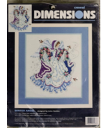 Dimensions 1995 Crewel Embroidery Kit - Winter Angel #1476 Laine Gordon - $15.10 CAD