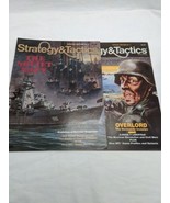 Lot Of (2) SPI Strategy And Tactics Magazines SE2 And SE3 No Games - $20.37 CAD
