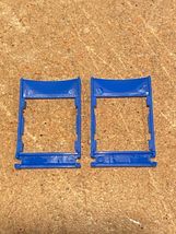 2 Pokemon Guess That Pokemon Pressman Replacment Blue Flip Pieces *Pre-O... - $7.99