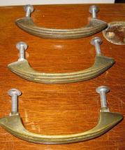 Three Vintage 1930's New Home Sewing Machine Table Drawer Pulls - $9.00