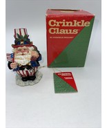 CRINKLE CLAUS by POSSIBLE DREAMS &quot;AMERICAN SANTA&quot; 657224 FIGURINE 1994 - £13.46 GBP