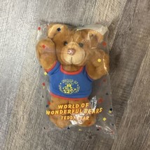 Avon Teddy Bear World Of Wonderful Bears 1989 NEW Sealed 12-13” Cuddly Cute Bear - £15.40 GBP
