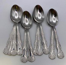 Reed &amp; Barton Stainless Steel VICTORIA Soup Spoons Set of 11 - £39.95 GBP