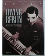 Irving Berlin 1988 ASCAP TRIBUTE MAGAZINE Great American Songwriter Spec... - $14.95
